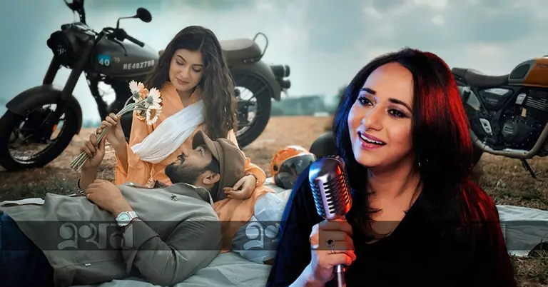 নাটকের পোস্টার ও সুস্মিতা আনিস